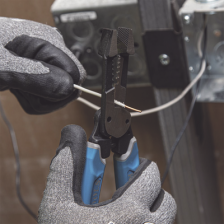 Pelacables con Corte por Cizalla para Cable Sólido 8-18 y Cable Trenzado 10-20 AWG.