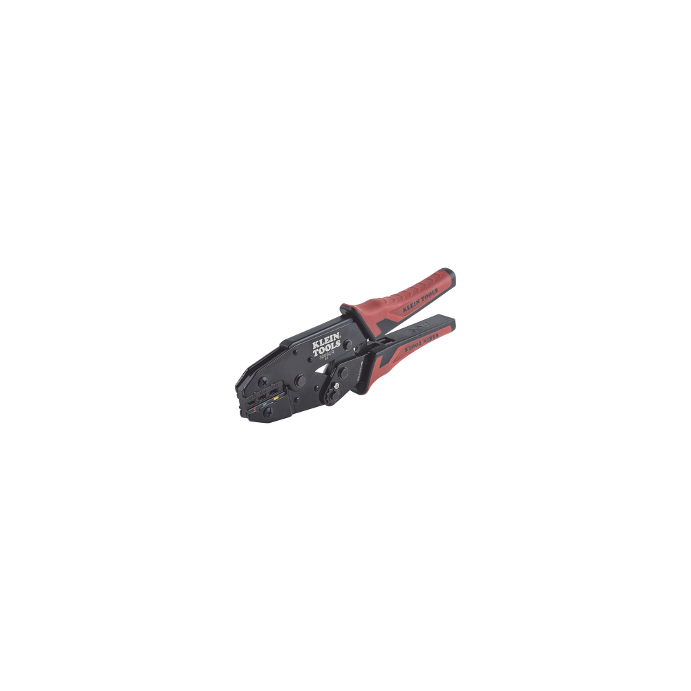 Pinza Ponchadora para Terminales con Aislamiento en Cable de Cobre Sólido y Trenzado de 10-22 AWG.