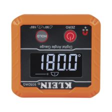 Inclinómetro y Nivel digital con Magneto y Pantalla Digital que Gira en Posición Invertida