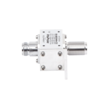 Protector RF Coaxial Para 125 a 1000 MHz Con Ceja Frontal Con Conectores N Hembra en Ambos Lados, 50 Ω