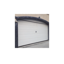 Puerta de Garage de Alta Calidad / Linea Central / Color Blanco 12X7 pies,  AISLADA, Estilo Americana.