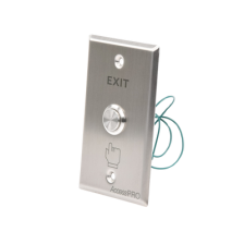 Botón de Cabeza Plana / Exterior IP65 / Estético / NO y COM