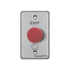 Botón de Paro de Emergencia / Salida de Emergencia / Color Rojo / Tipo Enclavado / NC, COM, NO / Uso Rudo