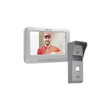 Kit de Videoportero Analógico con Pantalla LCD a Color de 7" / Frente de Calle para Exterior IP65 / Salida de Relevador