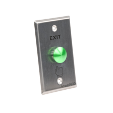 Botón tipo Hongo Color Verde / Contacto NO / Estético / Alta Durabilidad