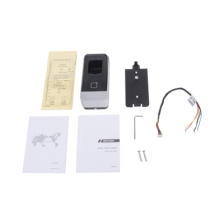 Lector esclavo MIFARE IP65 / Huella Digital / Lector de Tarjetas de Proximidad MiFare / RS-485 / Interior y Exterior / Requiere