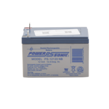 Batería 12V Recargable, 12AH, Para Respaldo, Tecnologías AGM/VRLA, 5 Años Vida Útil, Terminales tipo NB, Reconocida UL , Sin