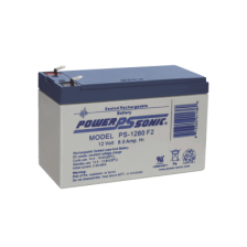 Batería 12V, 8AH, Para Respaldo, Tecnologías AGM/VRLA, 5 Años Vida Útil, Terminales F2, Reconocida UL