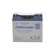 Batería 12V, 20AH, Para Respaldo, Tecnologías AGM/VRLA, 5 Años Vida Útil, Terminales NB, Reconocida UL