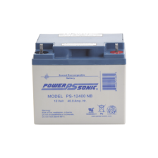 Batería 12V, 40AH, Para Respaldo, Tecnologías AGM/VRLA, 5 Años Vida Útil, Terminales NB, Reconocida UL