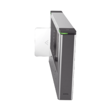 Torniquete DERECHO tipo Swing para Carril de 90 cms / Incluye Panel y Lector de Tarjeta / TCP/IP / Administrable por iVMS-4200 (