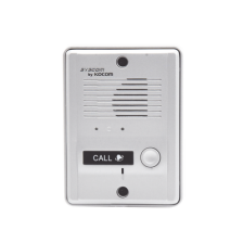 Frente de calle metálico para audio porteros