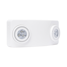 Luz de Emergencia Dual LED /520lm/uso rudo/montaje en pared o techo/batería de respaldo incluida