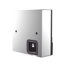 Mini video Intercomunicador para hotelería y hospitales, con diseño elegante, PoE, cámara 1Mpx, 1 botón, 1 relevador integra