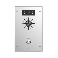 Video Intercomunicador IP, 2 líneas SIP, 2 relevadores con botón para llamada, Onvif, anti-vandálico, PoE, IP65 e IK10, PoE