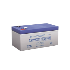 Batería 12V, 3.4AH, Para Respaldo, Tecnologías AGM/VRLA, 5 Años Vida Útil, Terminales F1, Reconocida UL