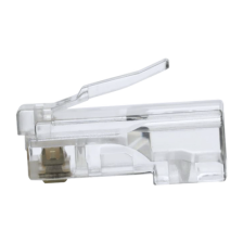 Conectores modulares de datos RJ45/CAT5e, paquete de 100 unidades.