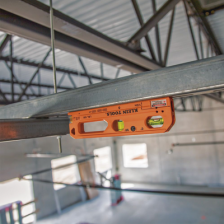 Nivel Láser Magnético con Ampollas de Burbuja