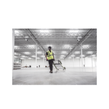 Escalera Fija de 8' (2.4m) de Fibra de Vidrio con Jaula y Peldaños de Aluminio. (SKU:19708-146).