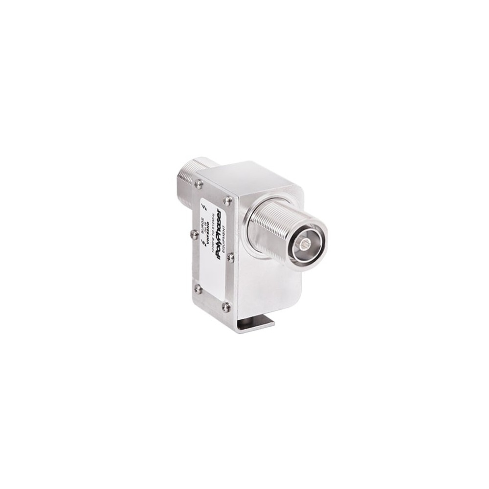 Protector Coaxial RF de Banda Ancha Para Combinadores de 100 a 512 MHz Con Conectores DIN Hembra