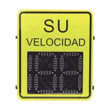 Radar Medidor de Velocidad de 3 Dígitos / Doble salida de Relevador / Tarjeta Micro SD / Puerto de red TCP IP / Detección de E