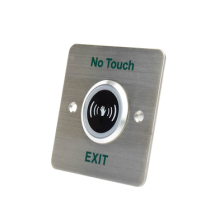 Boton de Salida Sin Contacto / Perfil Ancho / Fabricado en Aluminioo / NC / NO