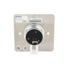 Boton de Salida Sin Contacto / Perfil Ancho / Fabricado en Aluminioo / NC / NO