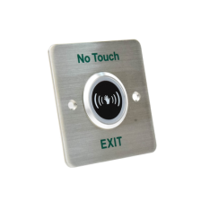 Boton de Salida Sin Contacto / Perfil Ancho / Fabricado en Aluminioo / NC / NO