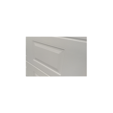 Puerta de Garage de alta calidad, Color blanco 18X8 pies,  AISLADA, Estilo Americana , CUADRO CORTO / 8 Cuadros.