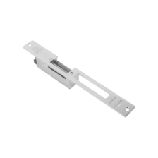 Contrachapa eléctrica / Cerrada en caso de falla/ Color Cromo