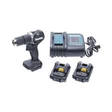 Rotomartillo/Taladro Inalámbrico SIN CARBONES, Broquero de 1/2", 1,700 RPM, 18VâŽ“, Torque: 40 N.m C/2 Bat. (1.5Ah) y Carga