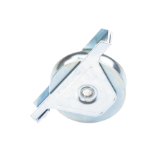 338 - Rueda de 12 cm / Capacidad Para Puertas de Hasta 400 kg / Canal Tipo "U"