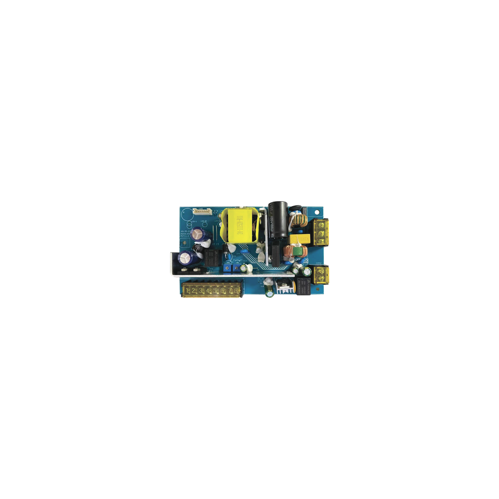 Tablilla de Fuente de alimentación de 1 salida 11-15 Vcc 5 A / Compatible con batería de respaldo y temporizador integrado / V