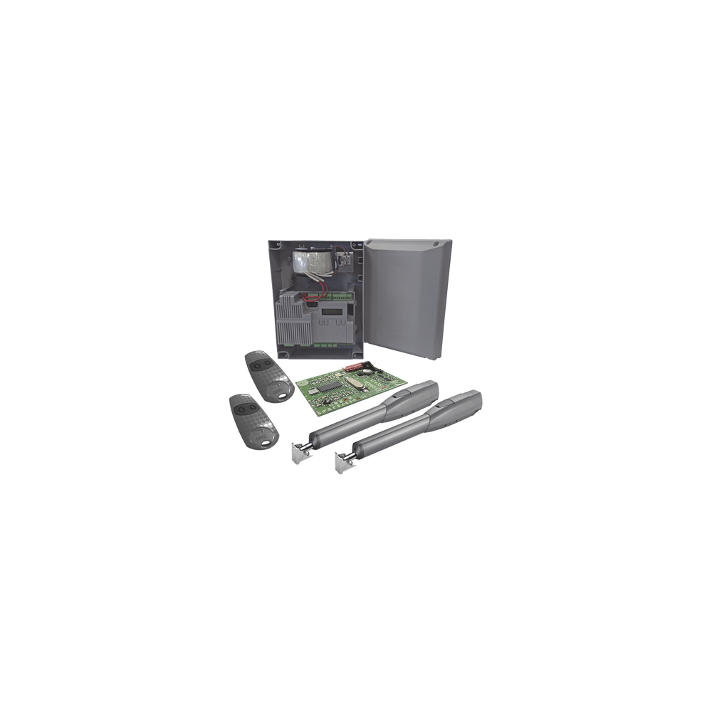 Kit de Operadores para Puertas Abatibles de hasta 3 Metros y 400 Kg ATS 3024 / Uso Intensivo