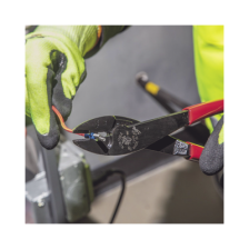 Pinza Ponchadora/Cortadora de Conectores 10 a 22 AWG