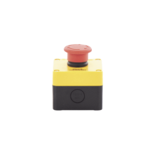 Botón de Stop Tipo Enclavado / Para Barreras Vehiculares, Operadores Corredizos y Abatibles.