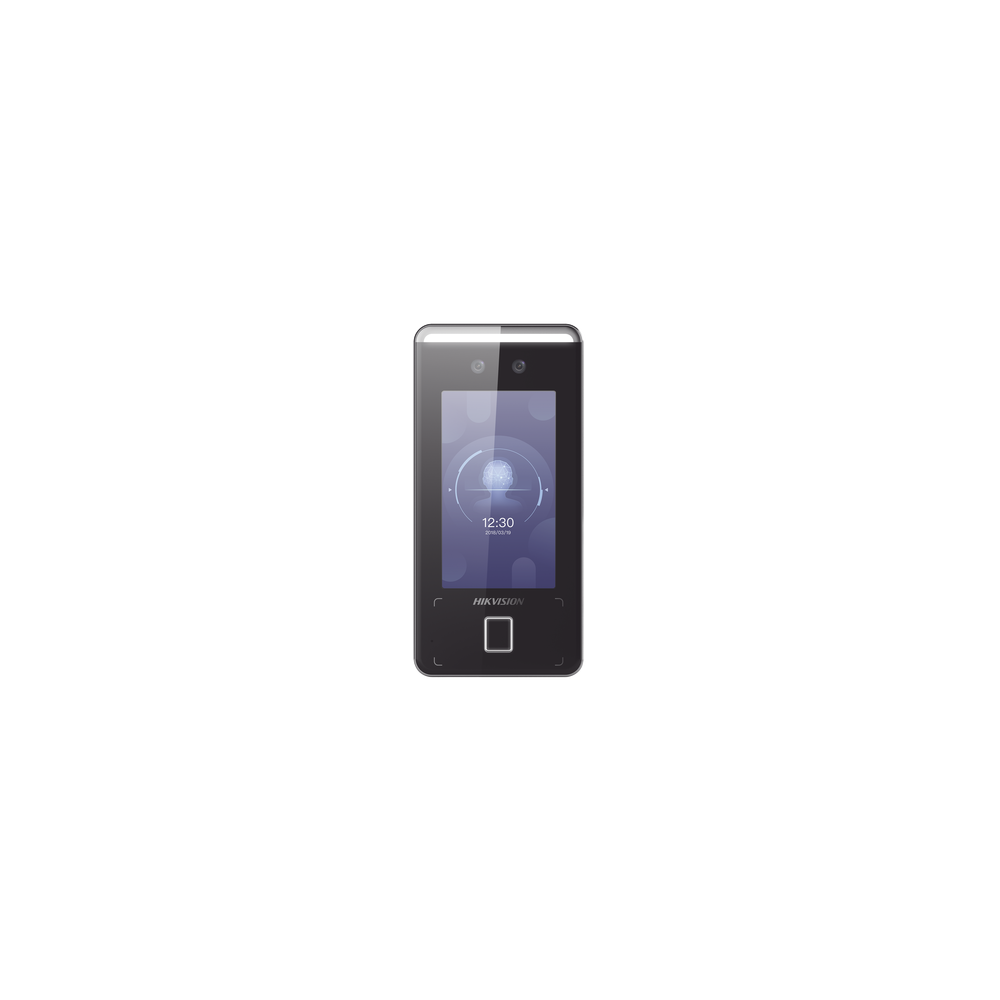 Terminal Min Moe WiFi de Reconocimiento Facial ULTRA RÁPIDO (Exterior IP65) / Hasta 1.5 mts en lectura / Soporta P2P Hik-Connec