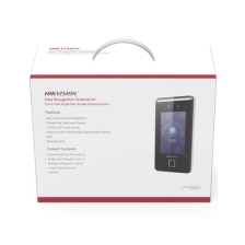 Kit de Control de Acceso TODO INCLUIDO con Lector de Rostros, QRs , Tarjetas y Huellas / 3,000 Rostros / Compatible con App Hik-