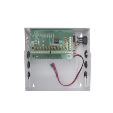 Fuente de poder profesional de 12 Vcc @ 16 A / para 16 cámaras / Con capacidad de batería de respaldo / Requiere batería / Vo