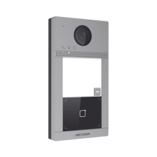 Videoportero IP 2 Megapixel / Llamada y Apertura Remota desde App Hik-Connect / PoE / Exterior IP65 + Antivandalico IK08 / 1 Dep