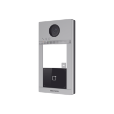 Videoportero IP 2 Megapixel / Llamada y Apertura Remota desde App Hik-Connect / PoE / Exterior IP65 + Antivandalico IK08 / 1 Dep