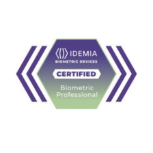 Certificado Idemia Profesional Biométrico , membresía de 2 años con acceso al módulo de ventas 24/7 a la plataforma de apren