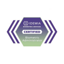 Certificado Idemia Administrador Biométrico , membresía de 2 años con acceso al módulo de ventas 24/7 a la plataforma de apr