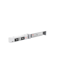 Chapa Magnética 1500 lbs / Ultra Compacta / UL /Alta resistencia de violación