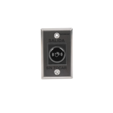 Botón de Salida sin Contacto / Sensor IR / Iluminado / Normalmente Abierto y Cerrado / Distancia Ajustable de Detección /  Rel