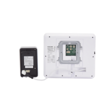 KIT DE VIDEOPORTERO IP COLOR NEGRO / Apertura con app / Súper elegante / Monitor WIFI / Alimentación 110vca