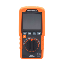 Multímetro Digital Esbelto de Rango Automático con TRMS 600V y Medición de Temperatura