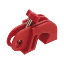 BLOQUEO D/INTERRUPTOR TERMOMAGNETICO TIPO ENCHUFABLE S/HERRAMIENTA ROJO