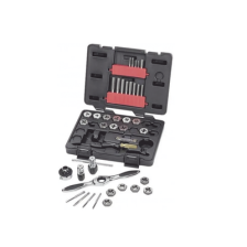 Juego para Roscado Métrico, Tarrajas y Machuelos 75 piezas