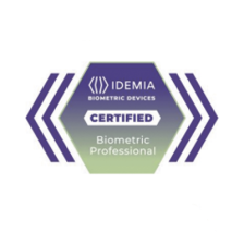 Certificado Idemia Profesional Biométrico , membresía de 2 años con acceso al módulo de ventas 24/7 a la plataforma de apren